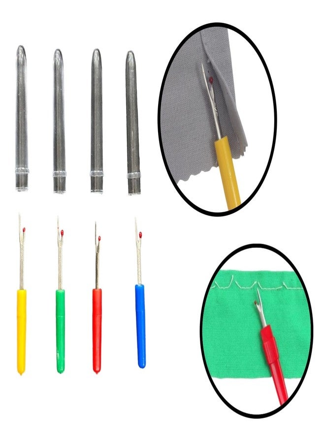 ZENITH Seam Ripper, Stitch Unpicker and Opener Sewing Tool, Thread Cutter for Sewing Activities, Art & Craft, Sewing Ripper Pack (10 Small 2 Big) - Image 2